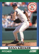 1991 Score 100 Rising Stars Baseball Card #92 Dana Kiecker