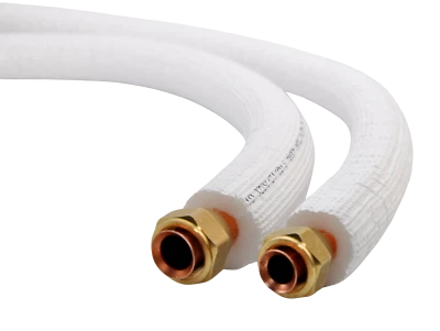 Tubi rame coppia 1/4" + 1/2" / 1-25m isolati per climatizzatore condizionamento - Immagine 1 di 4