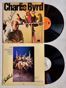 CHARLIE BYRD Orig MILESTONE • CONCORD Autographed Latin Jazz Vinyl 3LP VG++ - Picture 1 of 1