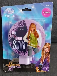 Rare Disney Hannah Montana Night Light, 2009 Rotary Shade, Vintage Miley Cyrus - Picture 1 of 13