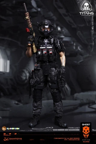 DAMTOYS SF002 1/6 GHOST SERIES TITANS PMC - Frank Casey Figure INSTOCK US seller Cover