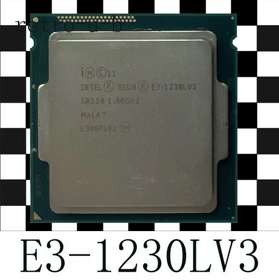Procesador CPU Intel Xeon E3-1230L V3 1,8 GHz LGA1150 SR158 25W 4C/8T 1230LV3 Foto 1 de 1