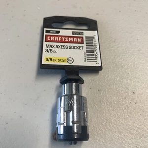 CRAFTSMAN Max Axess 3/8" Drive 3/8" 6 Pt Go-Thru Pass-Through Socket 29239 - Imagen 1 de 1