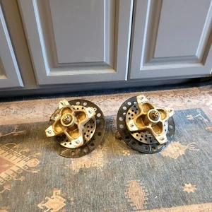 YAMAHA YFZ450X YFZ450R YFZ450 R X YFZ 450 FRONT WHEEL HUBS SPINDLES ROTORS OEM - Picture 1 of 7