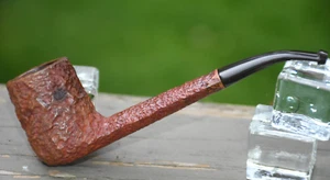Estella Savinelli 814 KS Luisa Flammata extra schöne Estate Pfeife 1/2 Bent Italy P4 - Bild 1 von 12