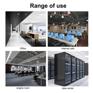 Panneau de brassage Ethernet Cat6 8 ports RJ45 montage mural et en rack Keystone Jack Module - Photo 1/8
