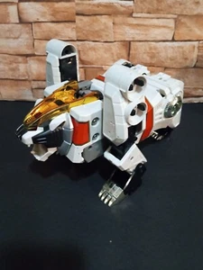 Bandai Power Rangers WHITE TIGER ZORD Vintage 1994 Transforming Robot READ - Picture 1 of 10