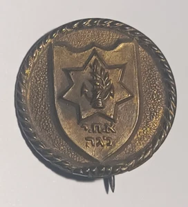 ISRAEL ARMY ZAHAL NAVY SHIP BOAT NOGA PIN BADGE IDF MILITARY - Picture 1 of 2