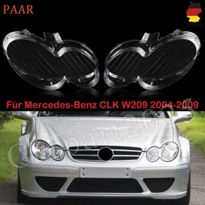 Scheinwerfergläser Scheinwerferglas Streuscheibe L+R Für Mercedes W209 04-09 CLK - Afbeelding 1 van 14