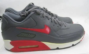 Nike Air Max 90 Essential Dark Grey/University Red 537384 061 MEN Size 13 - Picture 1 of 8