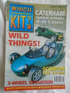 Which Kit? Aug 1993 Caterham 1700cc Super Sprint, Treka - Picture 1 of 1