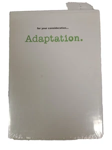 Adaptation Dvd 2003 Nicolas Cage SEALED NEW - Picture 1 of 2