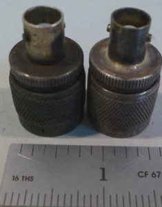 (2) Adapter BNC (Female) to N (Male) - Picture 1 of 2