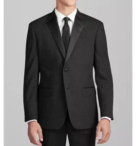 40R JOS A BANK Tailored Fit Satin Shawl Lapel Dinner Jacket Blazer C070551 - Picture 1 of 11