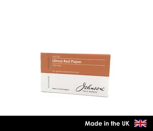 Litmus Red Indicator Paper - 100 Strips - FREE P&P - Picture 1 of 12