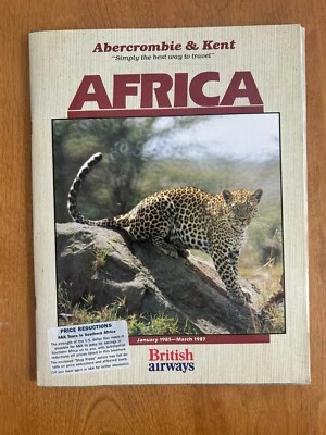 Jan. 1985-Mar. 1987 - Abercrombie & Kent "Africa" - Image 1 of 4