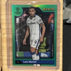 Topps Merlín 2021-22 Cromo UEFA Luis Muriel VERDE/99 - Imagen 1 de 2