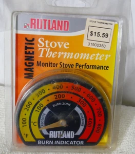 Stove Thermometer / Burn Indicator Magnetic RUTLAND - Picture 1 of 5