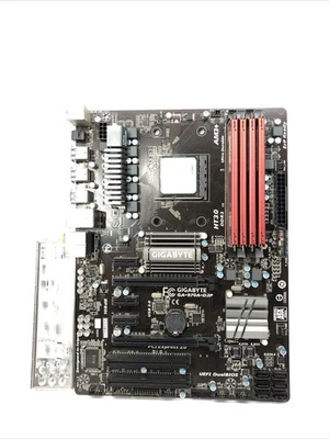 GIGABYTE GA-970A-D3P SOCKET AM3+ ATX Motherboard w/ AMD FX-6300 & 16GB RAM! - Image 1 of 4