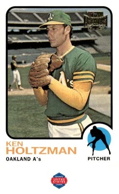 2002 Topps Archives #99 Ken Holtzman - Image 1 of 2