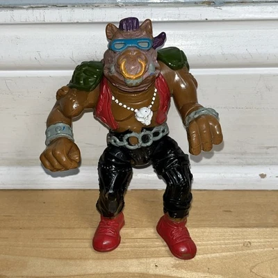 Figura de acción Mirage Studios TMNT Bebop 1988 juguete cabeza dura compañeros de juego de colección ** Foto 1 de 4