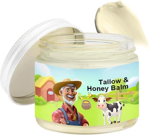Tallow and Honey Balm, Beef Tallow and Honey Balm, Refreshing and Non Greasy ... - Picture 1 of 13