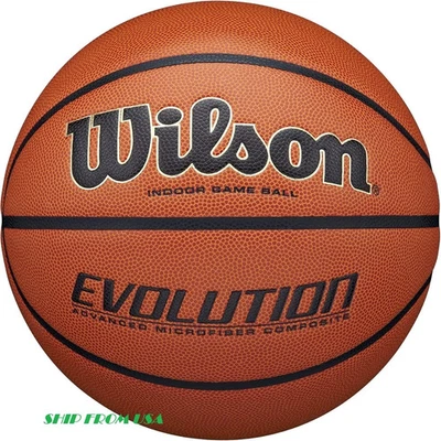 WILSON(UNBRANDED) Wilson indoor OFFICIAL Game Ball EVO Basketball 29.5