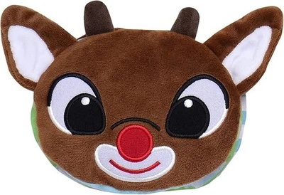Plush Christmas Baby Book with Crinkle, Rudolph, The Red Nosed Reindeer, 6 Pages - Image 1 of 2