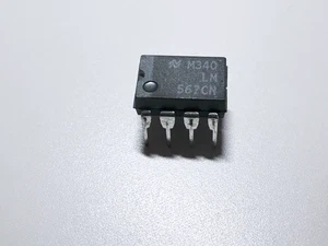9PCS LM567CN NSC Tone Decoder IC PDIP-8 - Picture 1 of 3