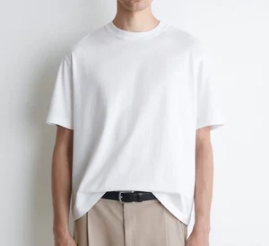 Camiseta para hombre COS relajada ligera 100 % algodón orgánico - blanca - pequeña - $39 - Imagen 1 de 1