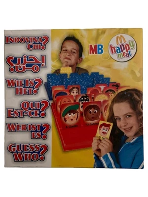 MB Happy Meal Indovina Chi? Gioco di Memoria Logica Bambini - Immagine 1 di 2