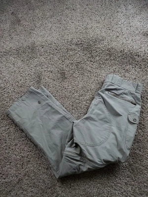 Винтажные мужские штаны-карго Banana Republic размер 36 бежевые сафари трансформируемые 90-е - Изображение 1 из 4