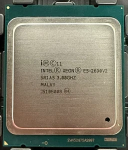 Intel Xeon E5-2690 V2 E5-2690V2 3.0GHz 10-Core 25MB LGA2011 CPU Processor - Picture 1 of 2