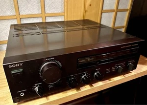 SONY TA-F333ES Integrated Stereo Amplifier AC100V 50Hz/60Hz Black Japan Used - Picture 1 of 12
