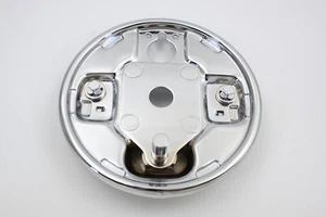 Rear Hydraulic Backing Plate Chrome fits Harley Davidson - Picture 1 of 2