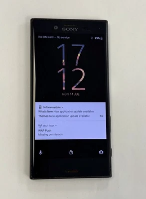 Sony Xperia X Compact F5321 - 32GB 4G - Universe Black (Entsperrt) Single Sim - Bild 1 von 4