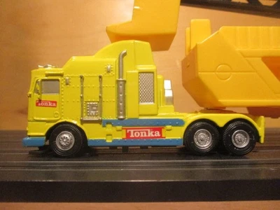 CUSTOM SLOT CAR (BATTERY POWERED) Vintage Kentoys Tonka Tractor Trailer - Image 1 of 4