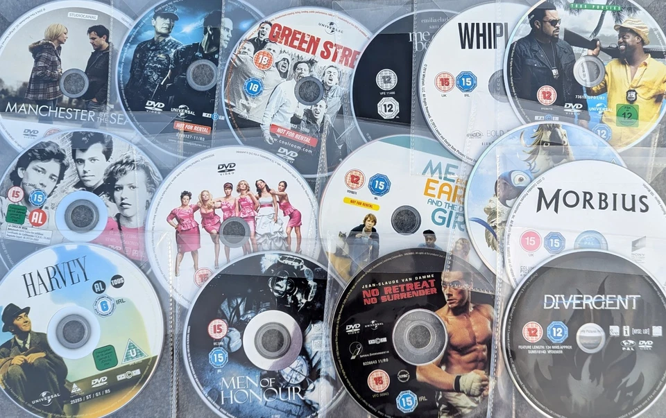 Various DVDs - Disc Only In Plastic Sleeve - FREEPOST      - Image 1 of 1