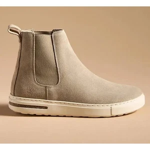 Birkenstock Store Return Bend Chelsea Boots Wildleder taupe Damen 6,5 EU 37 schmal - Bild 1 von 15