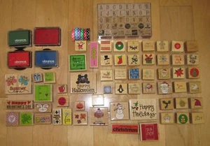 Large Mixed Stampin Lot 99 Stamps & More Studio g - Bild 1 von 3
