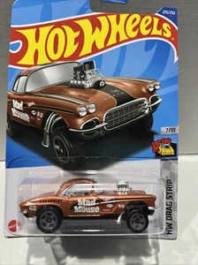 hot wheels ‘62 Corvette Gasser Brown 2022 New M Case SEALED UNOPENED - Picture 1 of 5