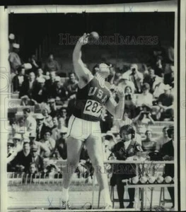 1968 Foto Stampa Shot Olimpico putter Randy Matson degli Stati Uniti - Foto 1 di 2