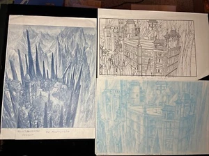 DOCTOR STRANGE Animation Art MONASTERY CONCEPT marvel Comic Book Movie DR. DS2 - Picture 1 of 10