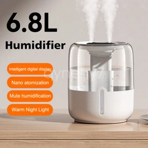 Humidifier for Bedroom 6.8L Large Capacity Living Room Mist Air Humidifier Quiet - Picture 1 of 18