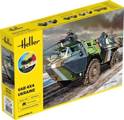 Modello Renault Veicolo D'Avanti Corazzato Ucraina 1/35-Heller Start. Kit 57130 - Immagine 1 di 4