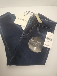 DL1961 William Track Chino Knit Denim Active X Jean Boys Size 2 NEW - Picture 1 of 3