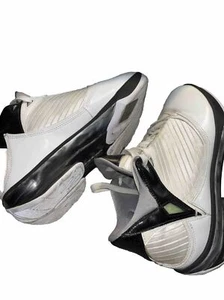 Air Jordan 2009 White Metallic Silver Black Grey (343084-161) US 8.5M JUMP! RUN! - Picture 1 of 23