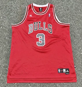Vintage Chicago Bulls Ben Wallace Adidas NBA Basketball Jersey Size 2XL Red - Picture 1 of 11