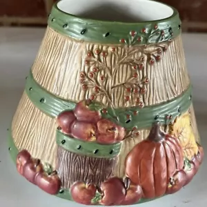 Yankee Candle Shade Jar Topper Apple Herbst Ernte 5 Zoll & 7,5 Zoll Teller - Bild 1 von 15