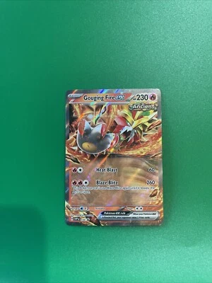 Pokémon TCG Gouging Fire ex 144 Sv: Scarlet & Violet Promo Cards Holo - Image 1 of 3